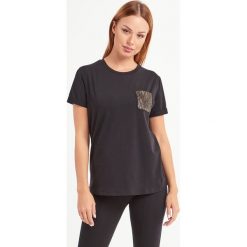 T-SHIRT LIU JO. T-shirty damskie Liu Jo, xl, bez wzorów, bez kołnierzyka. Za 279,00 zł.