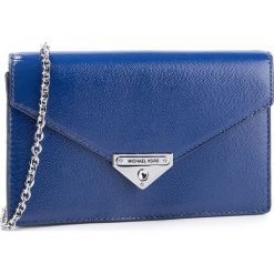 Torebka MICHAEL MICHAEL KORS - Grace 30H9SGHC2A Sapphire. Niebieskie torebki klasyczne damskie MICHAEL Michael Kors, bez wzorów, ze skóry, wizytowe, lakierowane, bez dodatków. Za 839,00 zł.