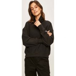 Champion - Bluza. Czarne bluzy damskie Champion, s, bez wzorów, z bawełny, bez rękawów, bez kaptura. W wyprzedaży za 269,90 zł.