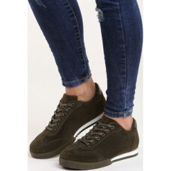 Ciemnozielone Buty Sportowe War is Won. Buty sportowe damskie Born2be. Za 29,99 zł.