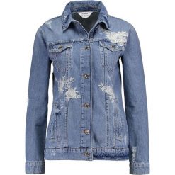 Bomberki damskie: Miss Selfridge Kurtka jeansowa light denim