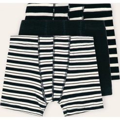 Name it - Bokserki dziecięce (3-pack). Niebieskie majtki chłopięce Name it, bez wzorów, z elastanu. Za 119,90 zł.