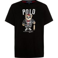 T-shirty chłopięce z nadrukiem: Polo Ralph Lauren GRAPHIC Tshirt z nadrukiem black