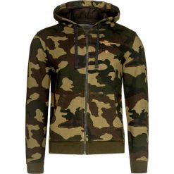 Bluza AERONAUTICA MILITARE. Zielone bluzy męskie Aeronautica Militare, moro, z kapturem, bez rękawów, z kapturem. W wyprzedaży za 410,00 zł.