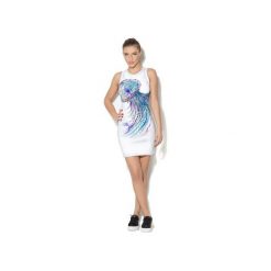 Sukienka CP-026 59. Sukienki damskie Colour pleasure, xl, bez wzorów, z dzianiny, sportowe, bez kołnierzyka, bez rękawów, sportowe. Za 139,00 zł.