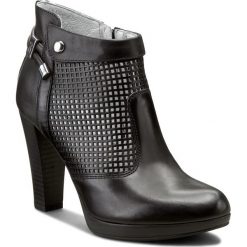 Buty zimowe damskie: Botki NERO GIARDINI – P717005D Caracas Nero/Caracas Nero 100