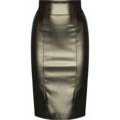 Spódnica skórzana Pennyblack Crusca 27740120. Czarne spódniczki damskie Pennyblack, bez wzorów, midi. Za 499,00 zł.
