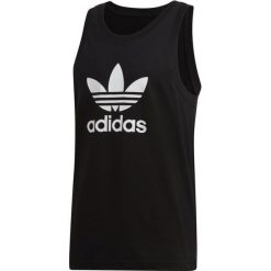 Koszulka adidas Trefoil Tank DV1509. Żółte koszulki męskie Adidas, na lato, m, bez wzorów, z bawełny, klasyczne, z kontrastowym kołnierzykiem, bez rękawów. Za 75,00 zł.