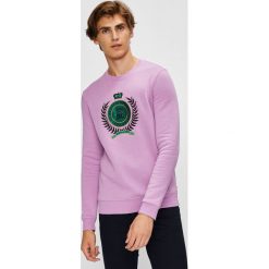Scotch & Soda - Bluza. Różowe bluzy męskie rozpinane marki Scotch & Soda, l, z aplikacjami, z bawełny, bez kaptura. W wyprzedaży za 269,90 zł.