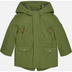 Mayoral - Kurtka dziecięca 80-98 cm. Zielone kurtki męskie marki Mayoral, z bawełny, długie. W wyprzedaży za 99,90 zł.