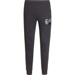 Spodnie EA7 EMPORIO ARMANI. Szare spodnie męskie EA7 Emporio Armani, z nadrukiem, z bawełny. Za 378,00 zł.