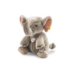 Steiff Maskotka Słonik Hubert, 30 cm - szary. Szare przytulanki i maskotki marki Steiff, z tworzywa sztucznego. Za 349,00 zł.