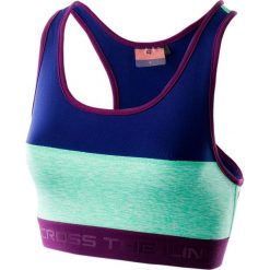 Biustonosze sportowe: IQ Biustonosz Reia Blue Depths/Biscay Green Melange/Dark Purple r. L
