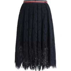 Replay SKIRT Spódnica trapezowa ink blue. Niebieskie spódniczki plisowane damskie marki Replay, l, z bawełny. Za 619,00 zł.