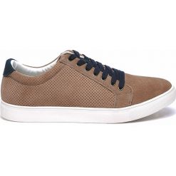 Buty sportowe męskie: BUTY MĘSKIE ZAMSZOWE W STYLU SPORTOWYM