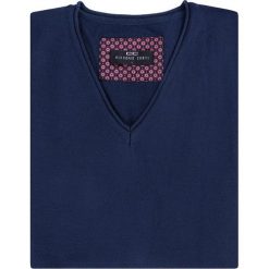 Sweter EMILIANO SWGR000166. Pomarańczowe swetry męskie Giacomo Conti, bez wzorów, z wełny, bez kołnierzyka, bez kaptura. Za 149,00 zł.