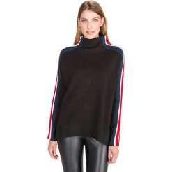 Tommy Hilfiger Maisy Sweter Czarny. Czarne bluzy damskie TOMMY HILFIGER, s, bez wzorów, z bawełny, bez rękawów, bez kaptura. Za 738,95 zł.