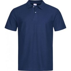 Granatowa Bawełniana Koszulka POLO -STEDMAN- Męska, Krótki Rękaw, z Kołnierzykiem, Casualowa TSJNPLPOLOST3000navyblue. Niebieskie koszulki męskie Stedman, m, bez wzorów, z bawełny, polo, z krótkim rękawem, krótkie. Za 54,00 zł.