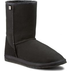 Buty EMU AUSTRALIA - Platinum Stinger Lo WP10002 Black. Czarne kozaki damskie EMU Australia, ze skóry, bez obcasa, bez zapięcia. W wyprzedaży za 539,00 zł.