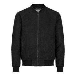Jack&Jones Męska Kurtka Jorhoward Casual Bomber Black (Rozmiar S). Czarne kurtki męskie marki Jack&Jones, m, casualowe. W wyprzedaży za 212,00 zł.