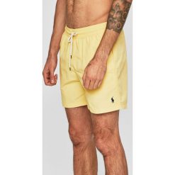 Polo Ralph Lauren - Kąpielówki. Żółte kąpielówki męskie Polo Ralph Lauren, s, bez wzorów, z poliesteru. Za 299,90 zł.