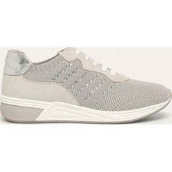 Marco Tozzi - Buty. Szare buty sportowe damskie Marco Tozzi, bez wzorów, z gumy, sportowe. Za 259,90 zł.