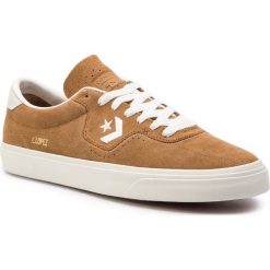 Trampki CONVERSE - Louie Lopez Ox Ale 164164C Ale Brown/Egret. Pomarańczowe trampki męskie Converse, bez wzorów, ze skóry, eleganckie, bez zapięcia. W wyprzedaży za 219,00 zł.