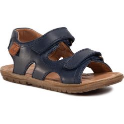 Sandały NATURINO - Sky Nappa Spazz. 0010502430.01.0C02 S Navy. Niebieskie sandały chłopięce Naturino, ze skóry, bez zapięcia. Za 329,00 zł.