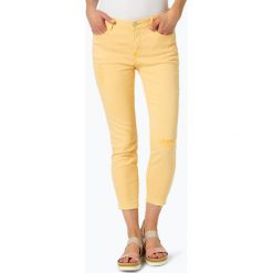 Comma casual identity - Spodnie damskie – June, żółty. Żółte spodnie damskie marki comma casual identity. Za 249,95 zł.