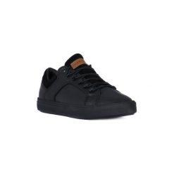 Buty Tommy Hilfiger TOMMY HILFIGHER MOON. Czarne trampki męskie TOMMY HILFIGER, bez wzorów, bez zapięcia. Za 423,26 zł.
