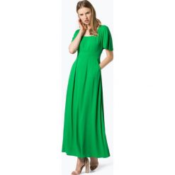 Calvin Klein - Sukienka damska, niebieski. Niebieskie sukienki damskie Calvin Klein, bez wzorów, eleganckie, z dekoltem karo, bez rękawów. Za 649,95 zł.