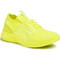 Sneakersy REFRESH - 69551 Amarillo. Żółte półbuty damskie Refresh, z tworzywa sztucznego. W wyprzedaży za 139,00 zł.