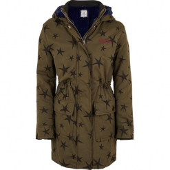 Kurtka w kolorze khaki. Brązowe kurtki dziewczęce Retour Denim de Luxe. W wyprzedaży za 177,95 zł.