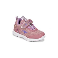 Buty Dziecko Kangaroos CITYLITE EV. Różowe trampki dziewczęce KangaROOS, bez wzorów, bez zapięcia. Za 103,20 zł.