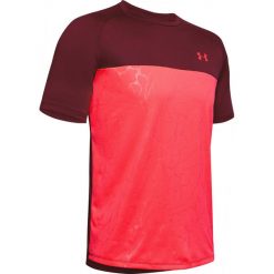 Under Armour Tech™ 2.0 Emboss Koszulka Czerwony. Czerwone podkoszulki męskie Under Armour, l, bez wzorów, z poliesteru, z krótkim rękawem. Za 137,95 zł.