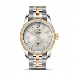 ZEGAREK TUDOR GLAMOUR DOUBLE DATE. Szare zegarki męskie marki TUDOR, szklane. Za 19090,00 zł.