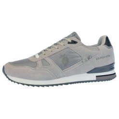U.S. Polo Assn. Tenisówki Męskie Wilde 1, 42 Szare. Szare trampki męskie U.S. Polo Assn., bez wzorów, bez zapięcia. Za 419,00 zł.