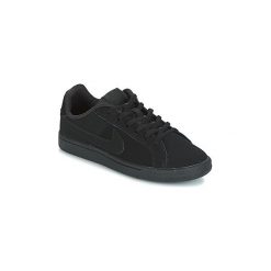 Buty Dziecko Nike COURT ROYALE GRADE SCHOOL. Czarne trampki dziewczęce Nike, bez wzorów, bez zapięcia. Za 219,00 zł.