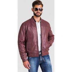 KURTKA Trussardi Jeans. Czerwone płaszcze męskie Trussardi Jeans, m, bez wzorów, z jeansu, bez kaptura. Za 429,50 zł.