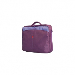 Continent Torba na notebooka 15.6"-16" (fioletowy). Fioletowe torby na laptopa Continent, w paski, z materiału. Za 51,64 zł.