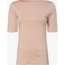 Lauren Ralph Lauren - T-shirt damski, różowy. Różowe t-shirty damskie Lauren Ralph Lauren, xl, bez wzorów, z bawełny, eleganckie, bez kołnierzyka. Za 179,95 zł.