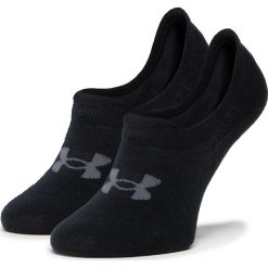 Zestaw 3 par stopek unisex UNDER ARMOUR - Ua Ultra Lo 1351784-002 Czarny. Czarne skarpetki damskie Under Armour, bez wzorów, z elastanu. Za 59,00 zł.