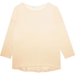 Koszulka "Celest" w kolorze beżowym. Brązowe koszulki damskie Ateliers de la maille Paris, na co dzień, bez wzorów, z bawełny, z okrągłym kołnierzem, bez rękawów. W wyprzedaży za 85,95 zł.