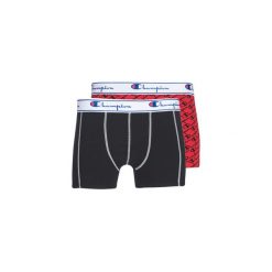Bokserki Champion MIX UNI + IMPRIME X2. Czarne bokserki męskie Champion, bez wzorów. Za 119,00 zł.