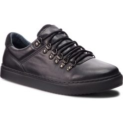 Sneakersy SERGIO BARDI - Gaico FW127369518GR 101. Czarne sneakersy męskie marki Sergio Bardi, na co dzień, bez wzorów, ze skóry, klasyczne, bez zapięcia. Za 279,00 zł.