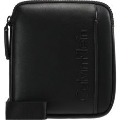 Torby na ramię męskie: Calvin Klein ELEVATED LOGO MINI FLAT CROSSOVER Torba na ramię black