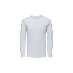 T-shirty z długim rękawem Selected 16056946 BASIC LS. Białe t-shirty męskie Selected, xl, bez wzorów, bez kołnierzyka, długie. Za 77,10 zł.