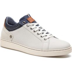 Sneakersy WRANGLER - Owen Derby WM91021A White 51. Szare sneakersy męskie marki Wrangler, na co dzień, bez wzorów, ze skóry, bez zapięcia. Za 369,00 zł.