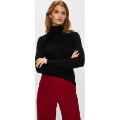 Answear - Sweter. Czerwone swetry damskie marki ANSWEAR, s, bez wzorów, z wiskozy, z krótkim rękawem, długie, bez kaptura. W wyprzedaży za 69,90 zł.