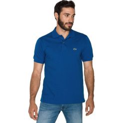 Lacoste Polo Koszulka Niebieski. Niebieskie podkoszulki męskie Lacoste, s, bez wzorów, z bawełny, bez rękawów. Za 421,95 zł.